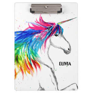 Porte-bloc Boho Rainbow Cute Girls Unicorn Kids