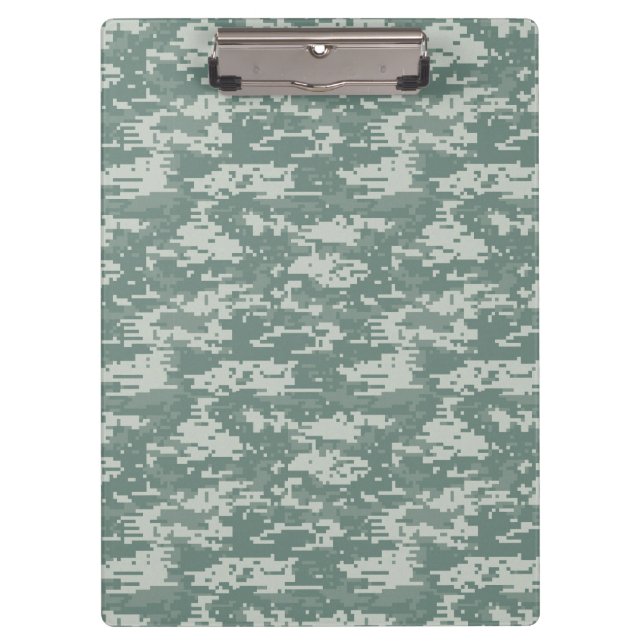 Porte-bloc Bois de Camouflage numérique (Devant)