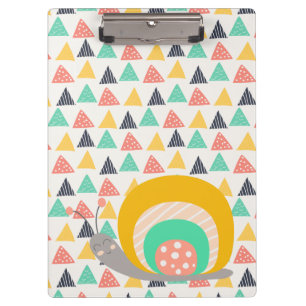 Porte-bloc Bon escargot sur les triangles