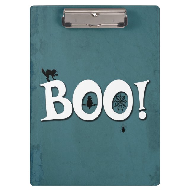 Porte-bloc Boo ! (Devant)