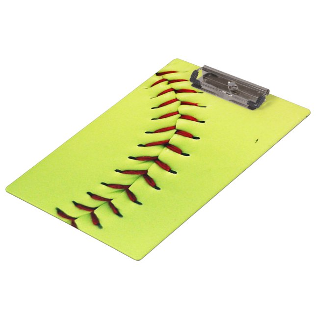 Porte-bloc Boule jaune du base-ball (Incliné)