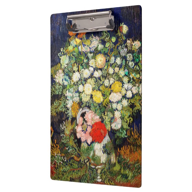 Porte-bloc Bouquet de fleurs dans un vase de Vincent Van Gogh (Gauche)