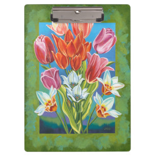 Porte-bloc Bouquet en frontière III