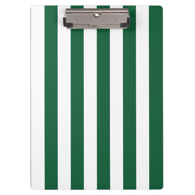 Porte-bloc Bouteille vintage classique Vert & Blancs (Devant)