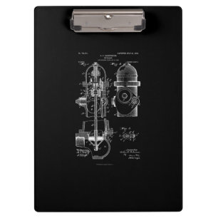 Porte-bloc Brevet coupe-feu Pompier Cadeau Hommes Femmes