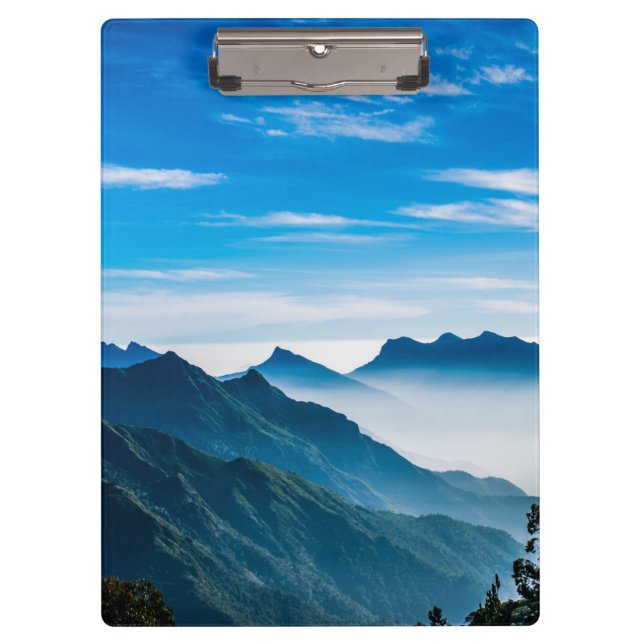 Porte-bloc Brume de montagne de matin (Devant)
