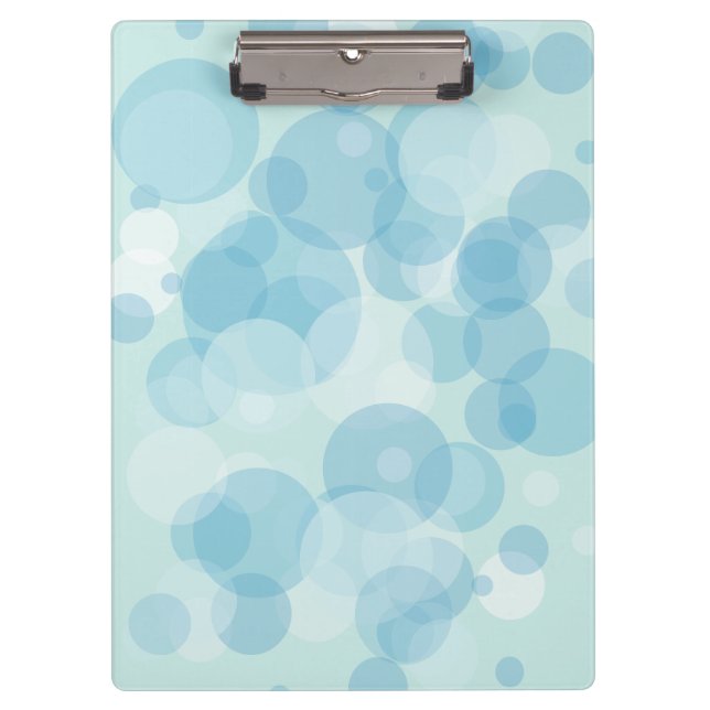 Porte-bloc Bulles bleues (Devant)