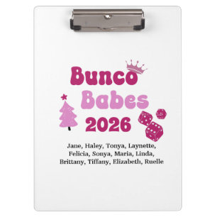Porte-bloc Bunco Babe Personnalisée