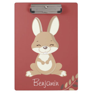 Porte-bloc Bunny souriant