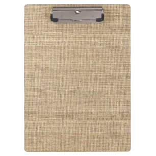 Porte-bloc Burlap Vintage rustique