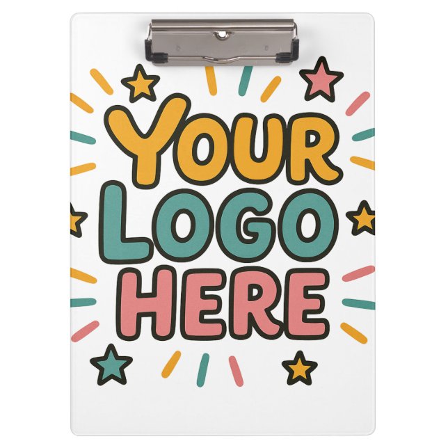 Porte-bloc Business, Company, Advertising Your Logo Here (Devant)