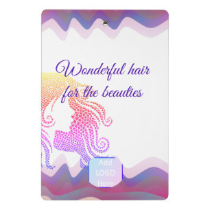 Porte-bloc Business Rainbow Waves Mini Porte - bloc avec logo