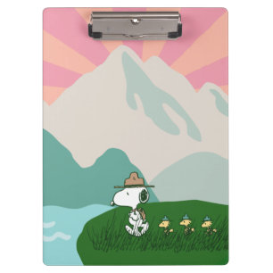 Porte-bloc cacahuètes   Snoopy Leader du Pack