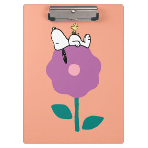 Porte-bloc cacahuètes   Snoopy & Woodstock Flower Whististle