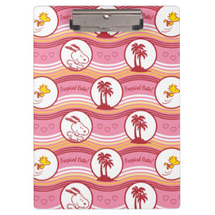 Porte-bloc cacahuètes Snoopy & Woodstock Tropical Cutie