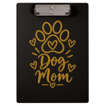 Cadeau de maman de chien empreinte de patte mignon