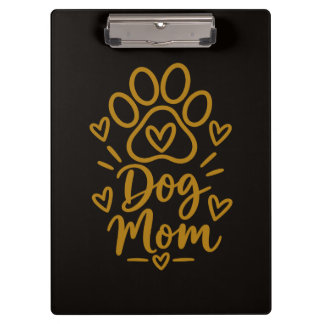 Porte-bloc Cadeau de maman de chien empreinte de patte mignon