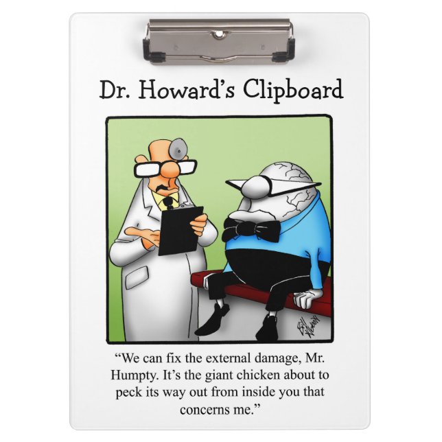 Porte-bloc Cadeau Médicale Humour Porte - bloc (Devant)