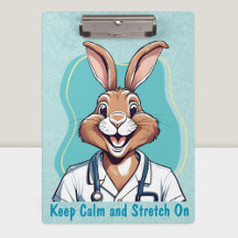 Cadeaux de lapins mignons pour les physiothérapeut