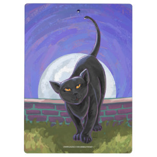 Porte-bloc Cadeaux et accessoires de chat noir