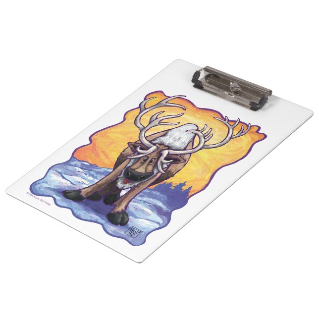 Porte-bloc Cadeaux et accessoires de rennes (Incliné)