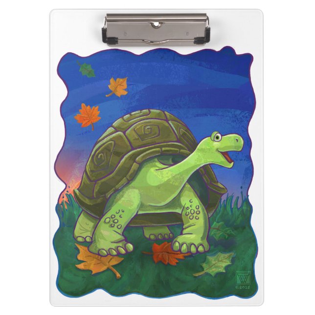Porte-bloc Cadeaux et accessoires de tortue (Devant)