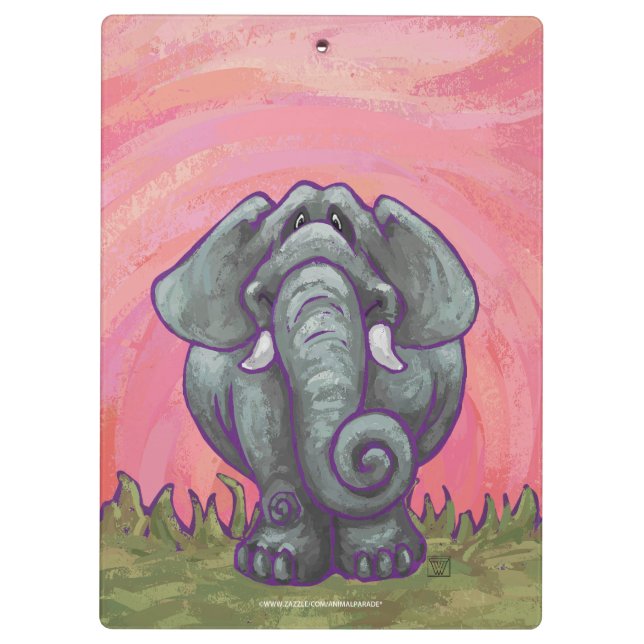 Porte-bloc Cadeaux et accessoires éléphants (Dos)