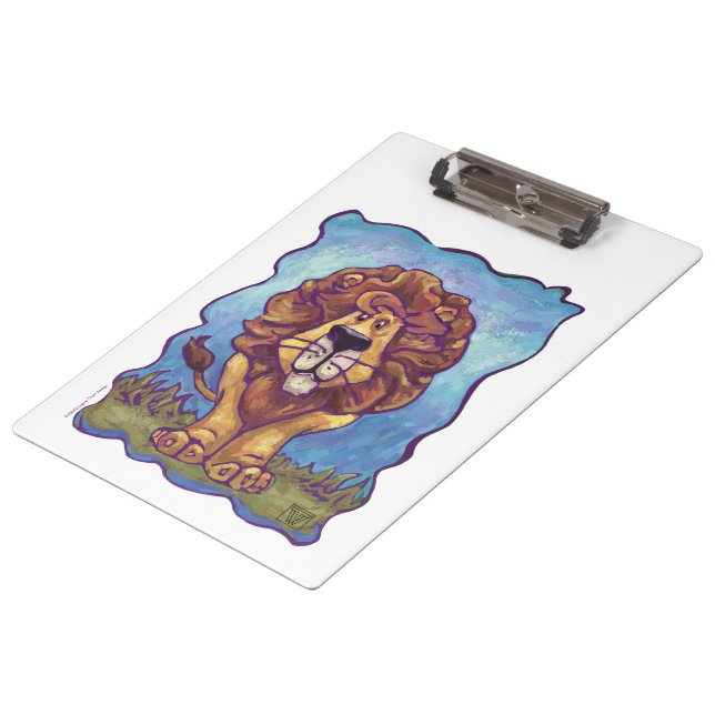 Porte-bloc Cadeaux et accessoires Lion (Incliné)