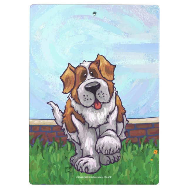 Porte-bloc Cadeaux et accessoires St. Bernard (Dos)