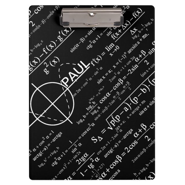 Porte-bloc Cadeaux personnalisés de physique pour des (Devant)