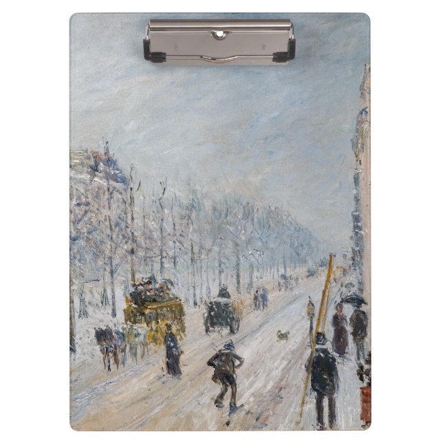Porte-bloc Camille Pissarro - Boulevards extérieurs, Effet Ne (Devant)