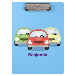 Porte-bloc Caricature de voitures Cute kawaii