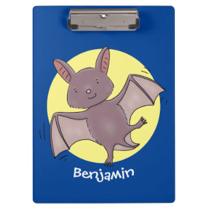 Porte-bloc Caricature de vol de chauve-souris