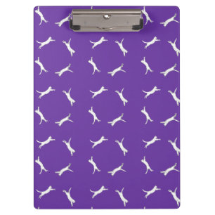 Porte-bloc carnet pourpre kittyrun