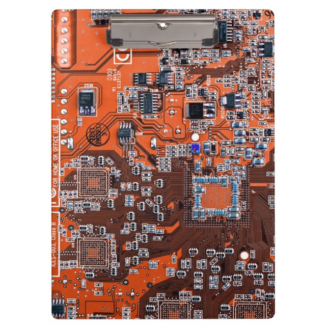 Porte-bloc Carte circuit imprimé circuit orange PCB (Devant)
