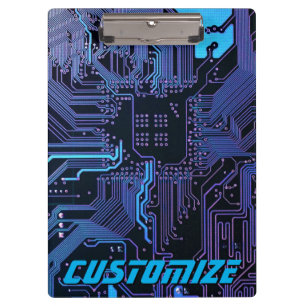 Porte-bloc Carte de circuit électronique bleu PCB personnalis