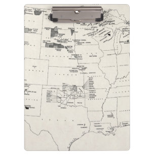 PORTE-BLOC CARTE : INDIENS D'AMERIQUE 2