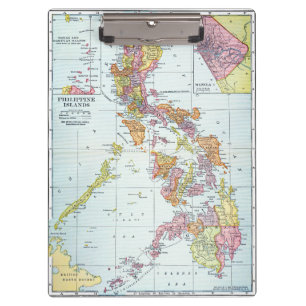 PORTE-BLOC CARTE : PHILIPPINES, 1905