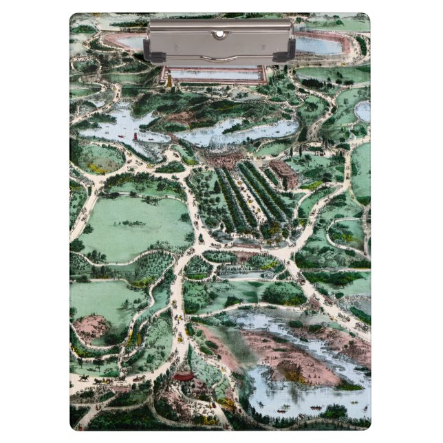 PORTE-BLOC CENTRAL PARK, 1860 (Devant)