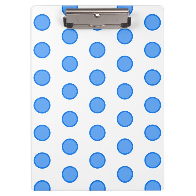 Porte-bloc Cercles bleus (Devant)