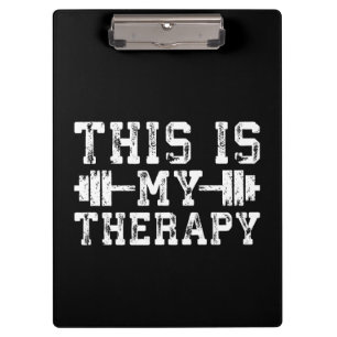 Porte-bloc C'Est Ma Thérapie - Gym Workout Inspirational