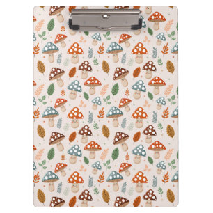 Porte-bloc Champignon, Feuillage d'automne, Motif de la natur