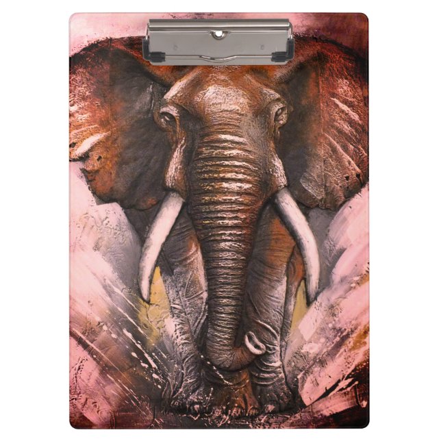 Porte-bloc Chargement des éléphants (Devant)