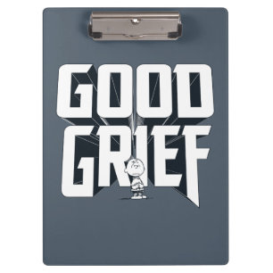 Porte-bloc Charlie Brown "Good Grief" Rock Band Tee Graphic