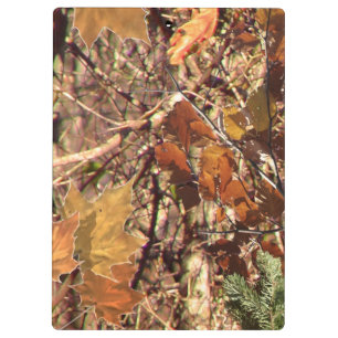 Porte-bloc Chasseur de la nature Automne Camouflage peinture 