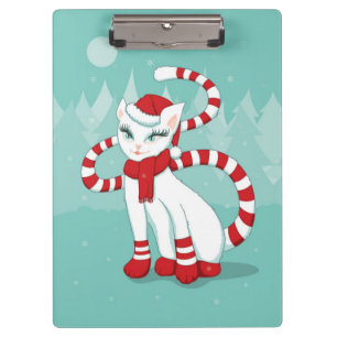Porte-bloc Chat Christmas Mood - Vacances Prêt Kitty