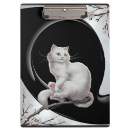 Porte-bloc chat de style ukiyo japonais