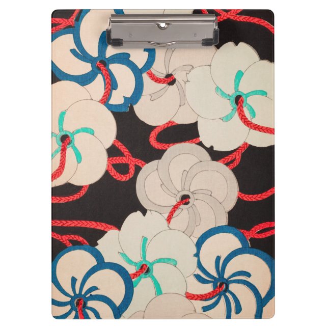 Porte-bloc Cherry Blossom Japonais Floral Print (Devant)