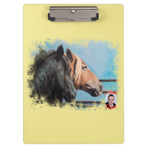 Porte-bloc Chevaux/Cabalos/Horses