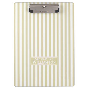 Porte-bloc Chic Beige Ecru Blanc Gratté : Personnalisé tendan